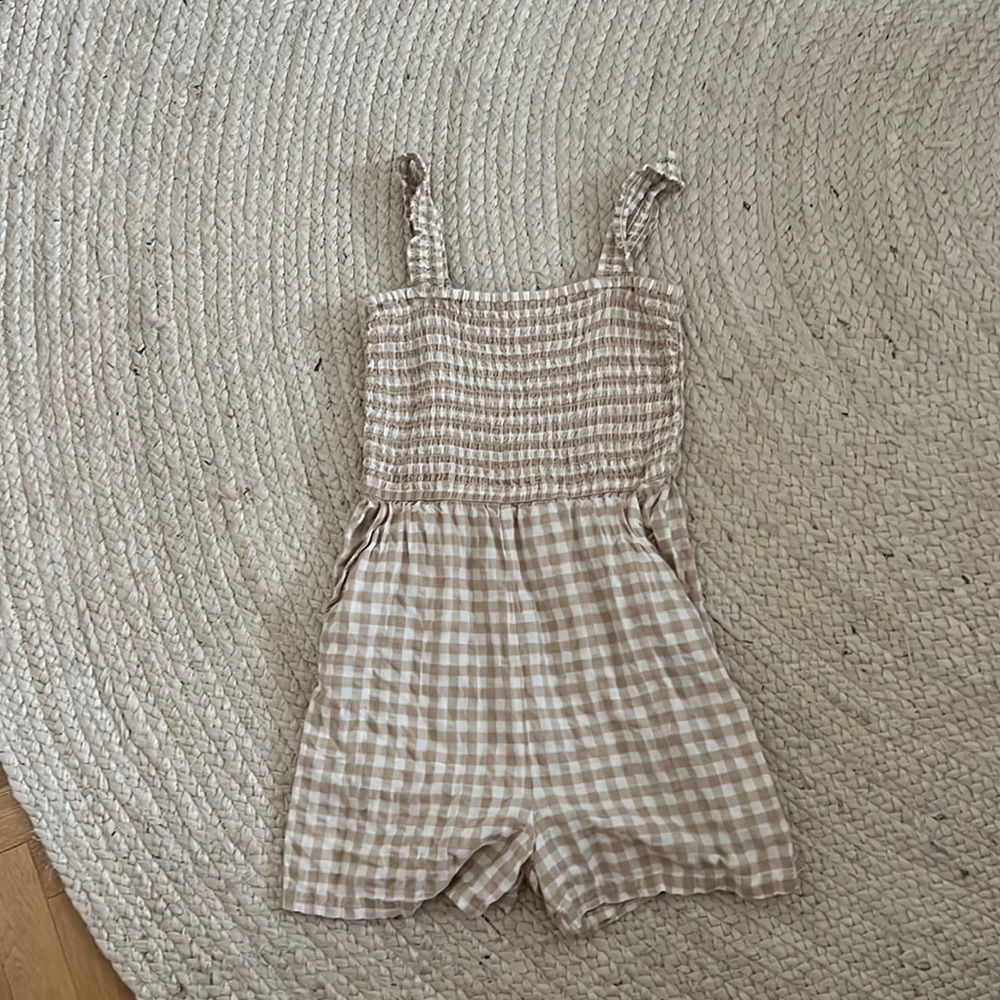 H&M Gingham Romper